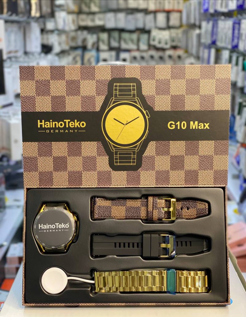 ساعت هوشمند مردانه هاینوتکو صفحه دایره ای مدل G10 MAX
