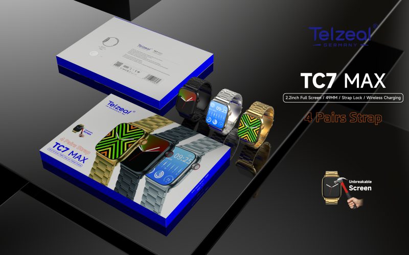 ساعت هوشمند تلزیل مدل TC7 max