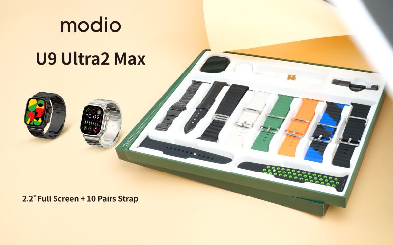 ساعت هوشمند مودیو مدل U9 Ultra2 Max