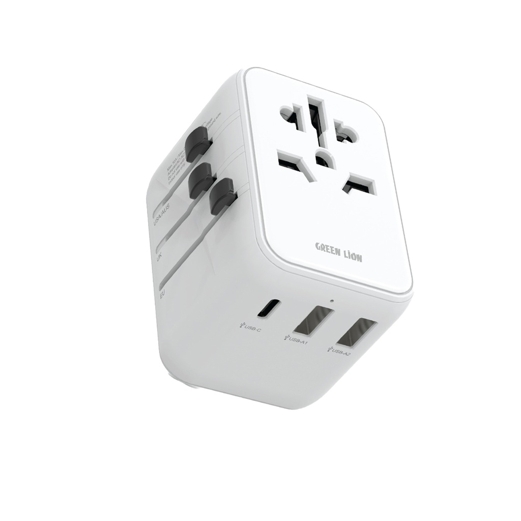 آداپتور سفری ۱۲ وات گرین لاین مدل Universal travel adapter